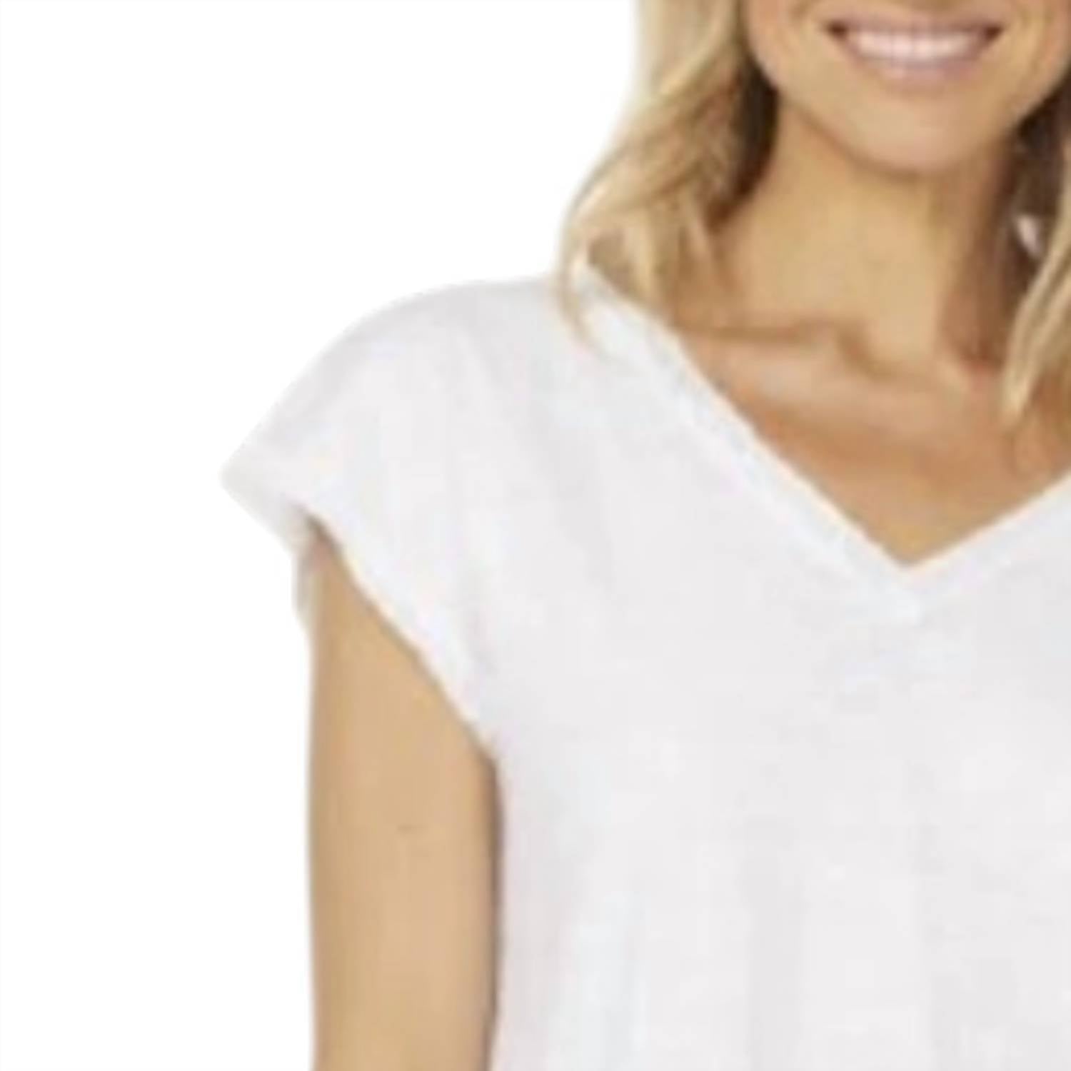 Mododoc - Dolman Lace Trim Tee
