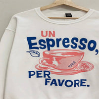 Sweet Claire - Unisex Italian Espresso Sweatshirt