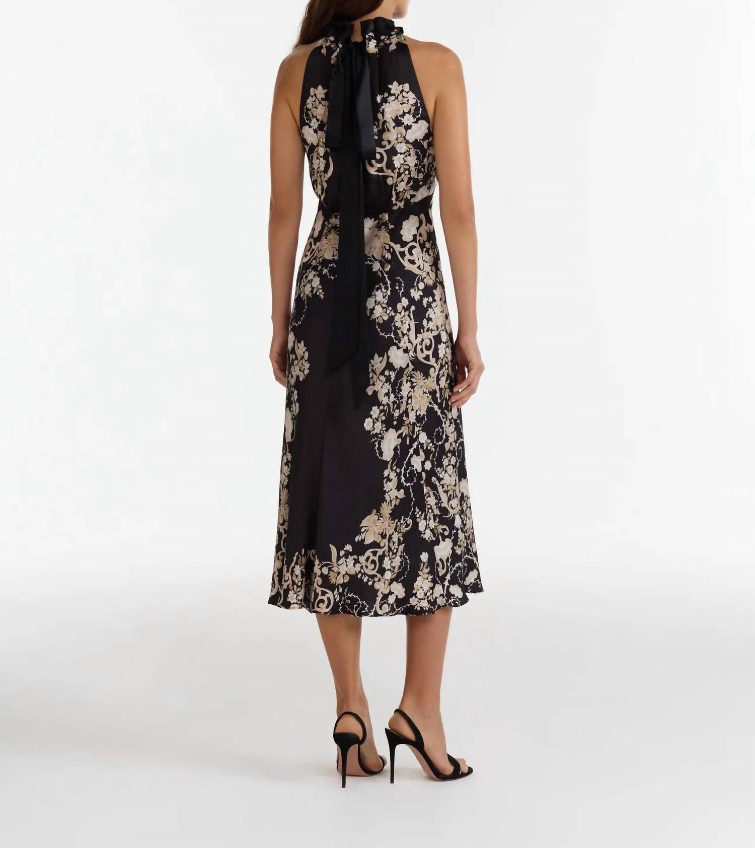 Saloni - Michelle Midi Dress
