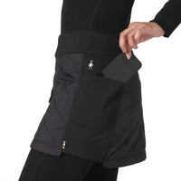 Smartwool Smartloft Skirt in black - women's skirt - detail view