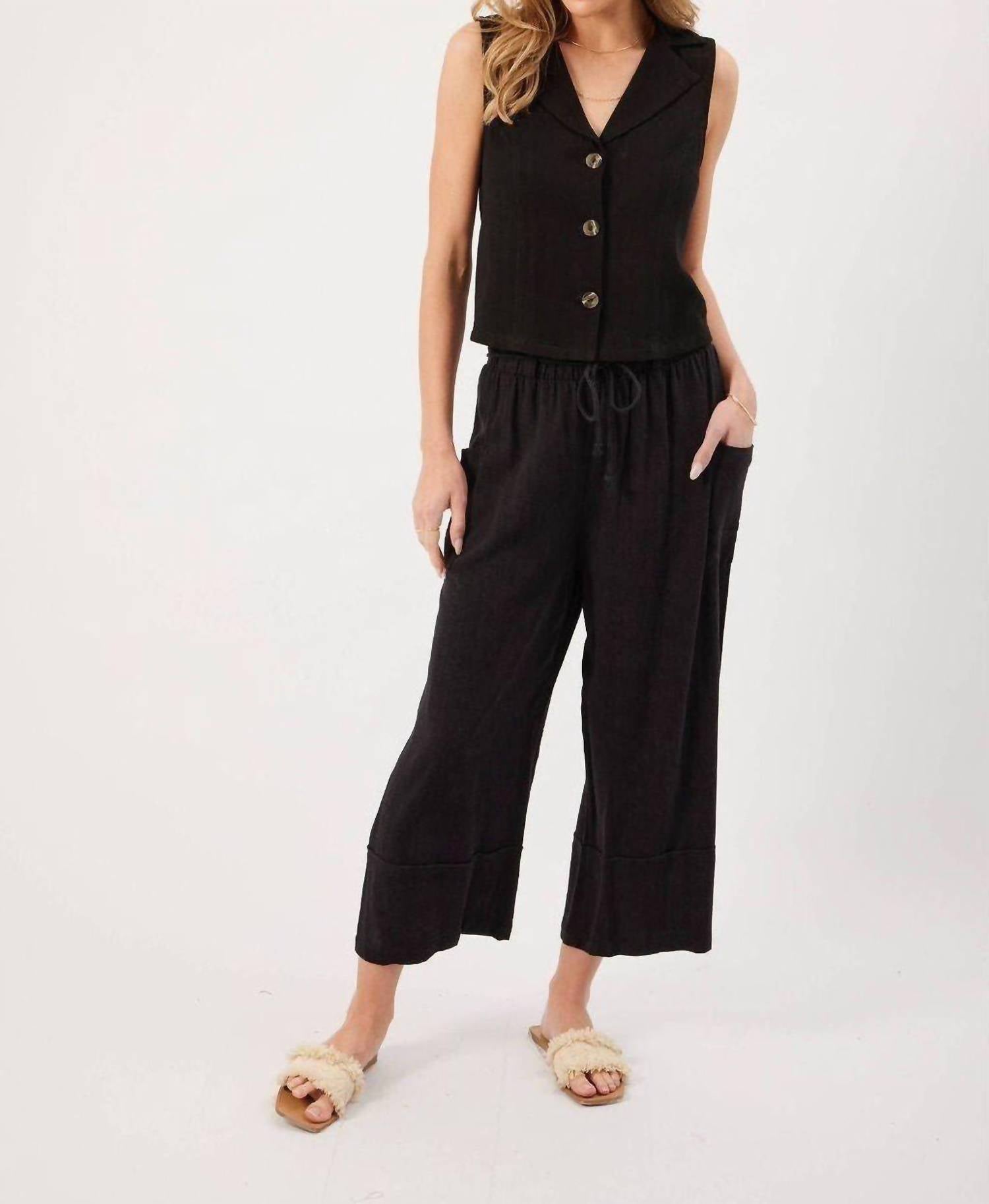 Kylie Paige - Cora Linen Pant