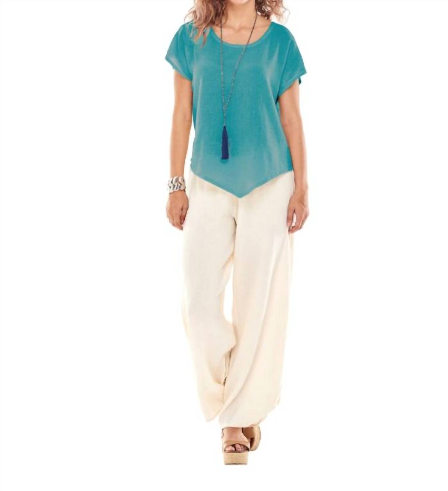 Oh My Gauze! Grace Top in reef - women's t-shirt
