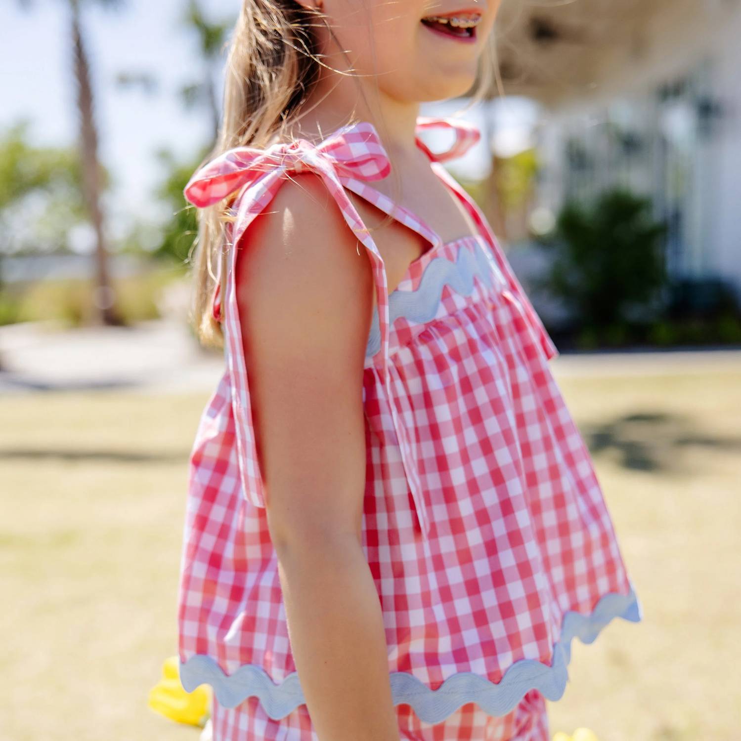 The Beaufort Bonnet Company - Girls' Tyler Tie Top