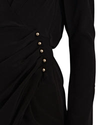 Jonathan Simkhai - LEILANI STRETCH LONG SLEEVE MINI DRESS