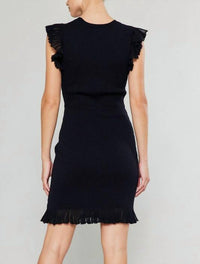 Current Air - Everly Flutter Sleeve Sweater Dress