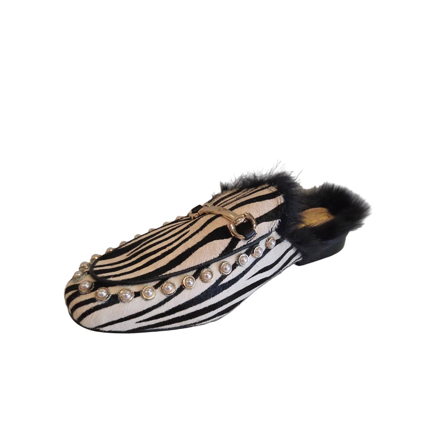 SILENT D Women's Glorios Sandal in zebra 1 - women's sandal - detail view