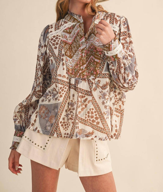 &Merci - Chances Will Be Taken Blouse