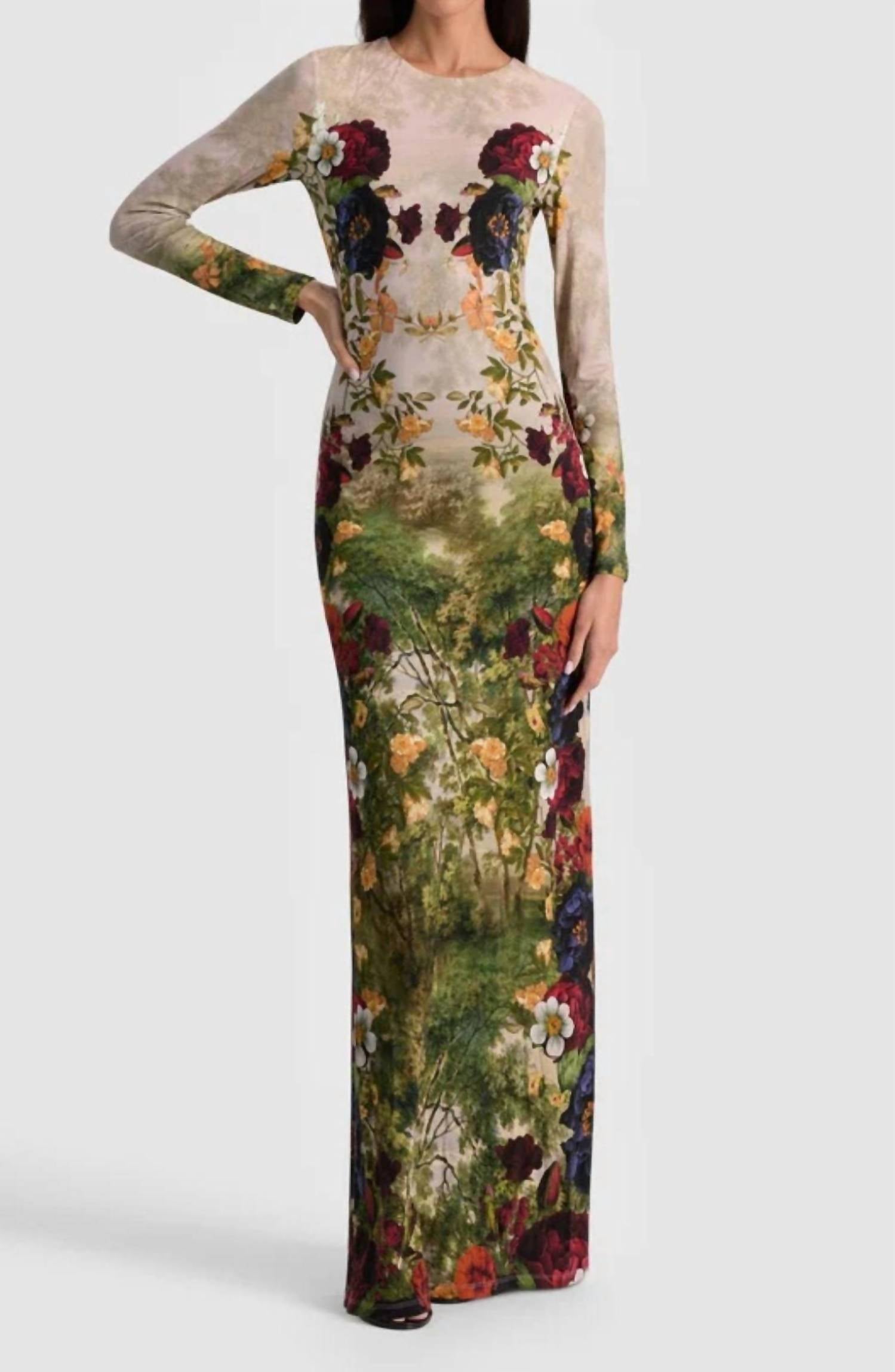 Alice + Olivia - Delora Maxi Dress