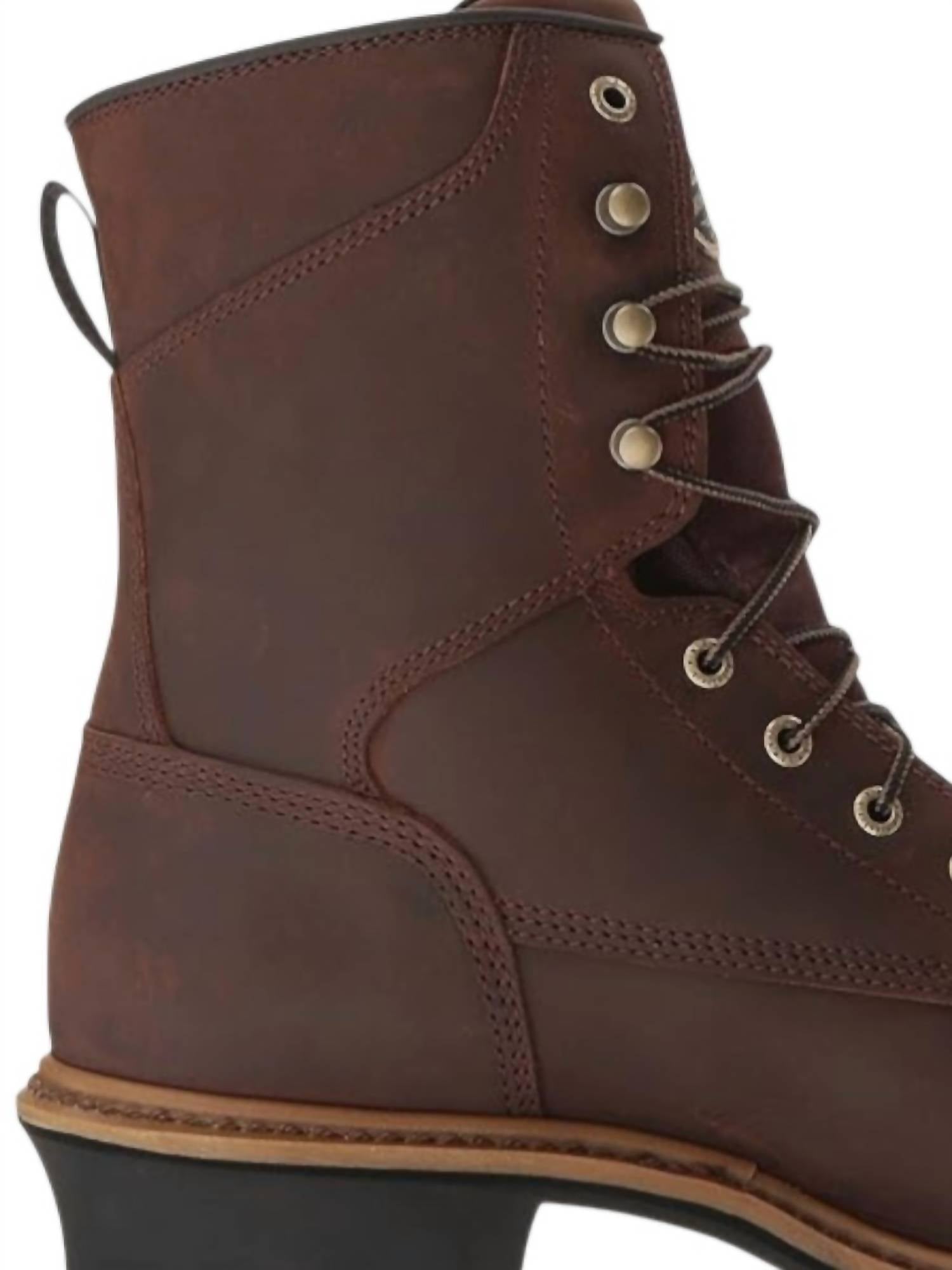 Red Wing Shoes - Men's Mesabi 8 Inch Waterproof Insulated Steel Toe Logger Boots