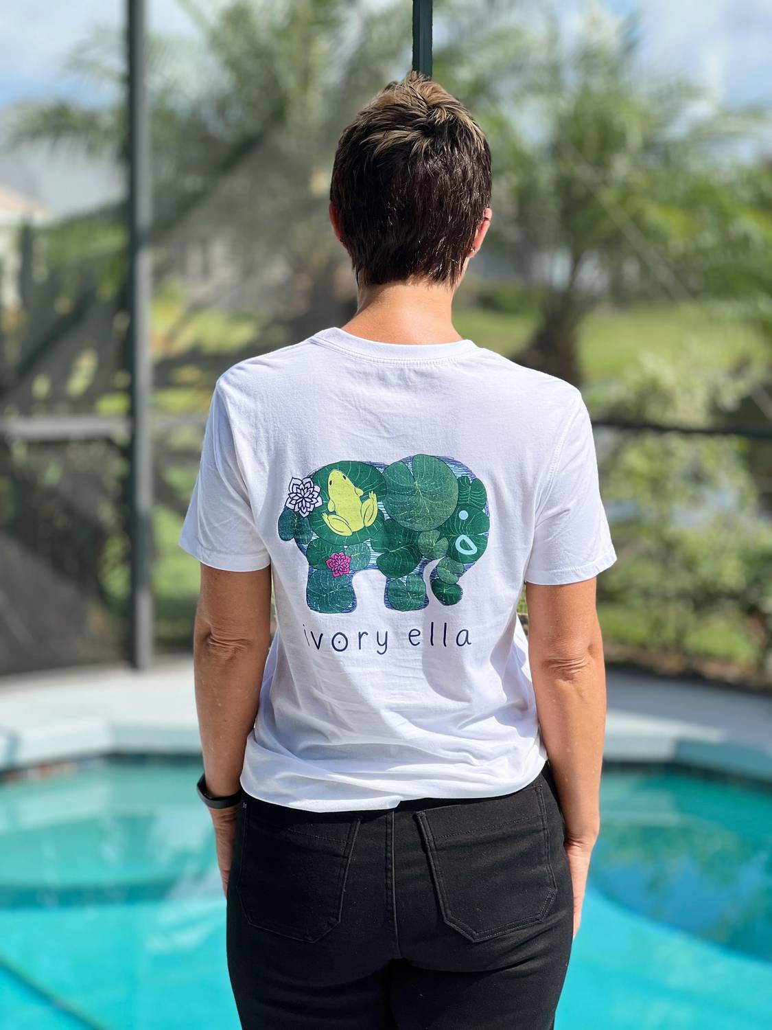 Ivory Ella - Lily Pad Tee