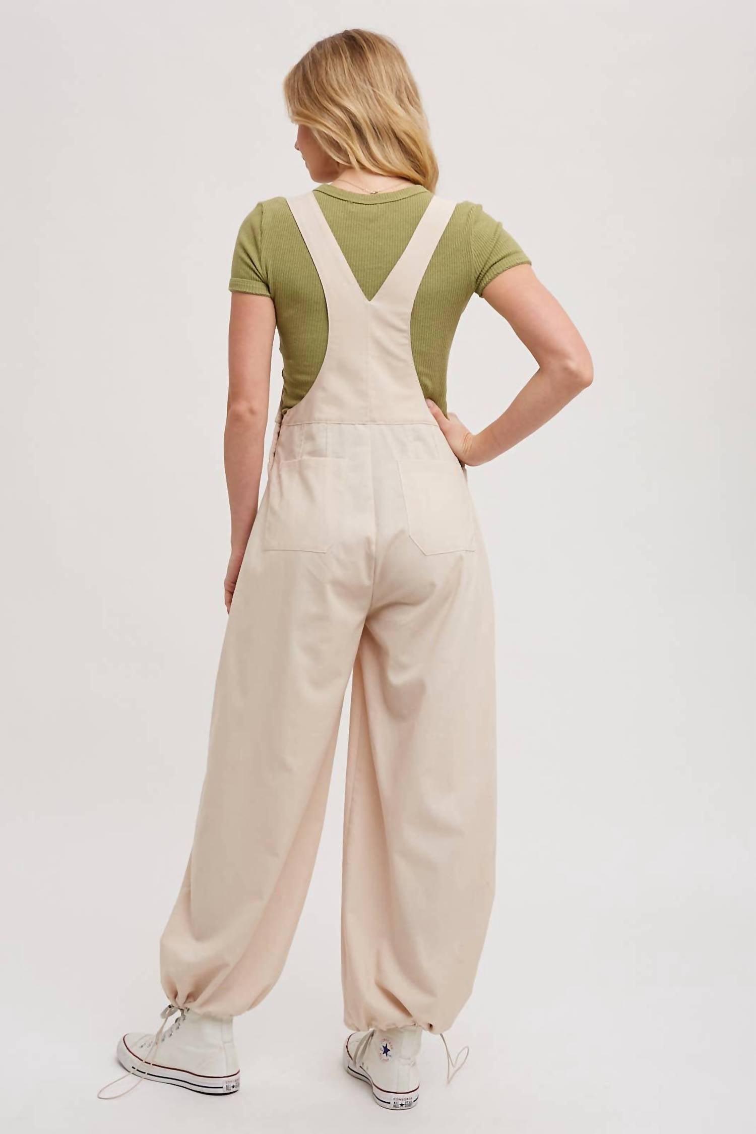 Mittoshop - Cargo Drawstring Overalls