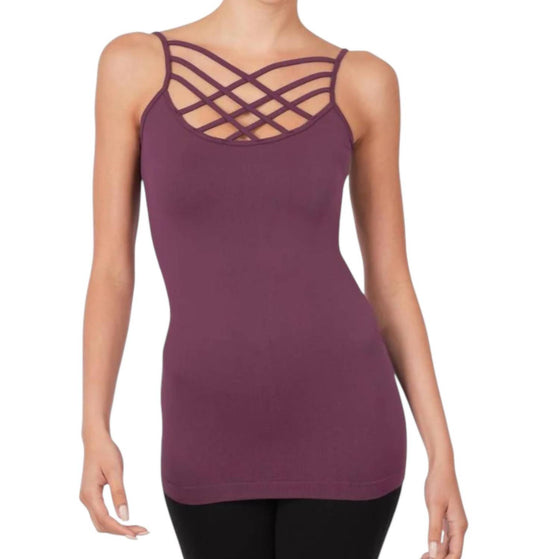 Zenana - Triple Criss-cross Camisole