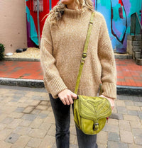 American Darling - Women's Leather Crossbody Bag