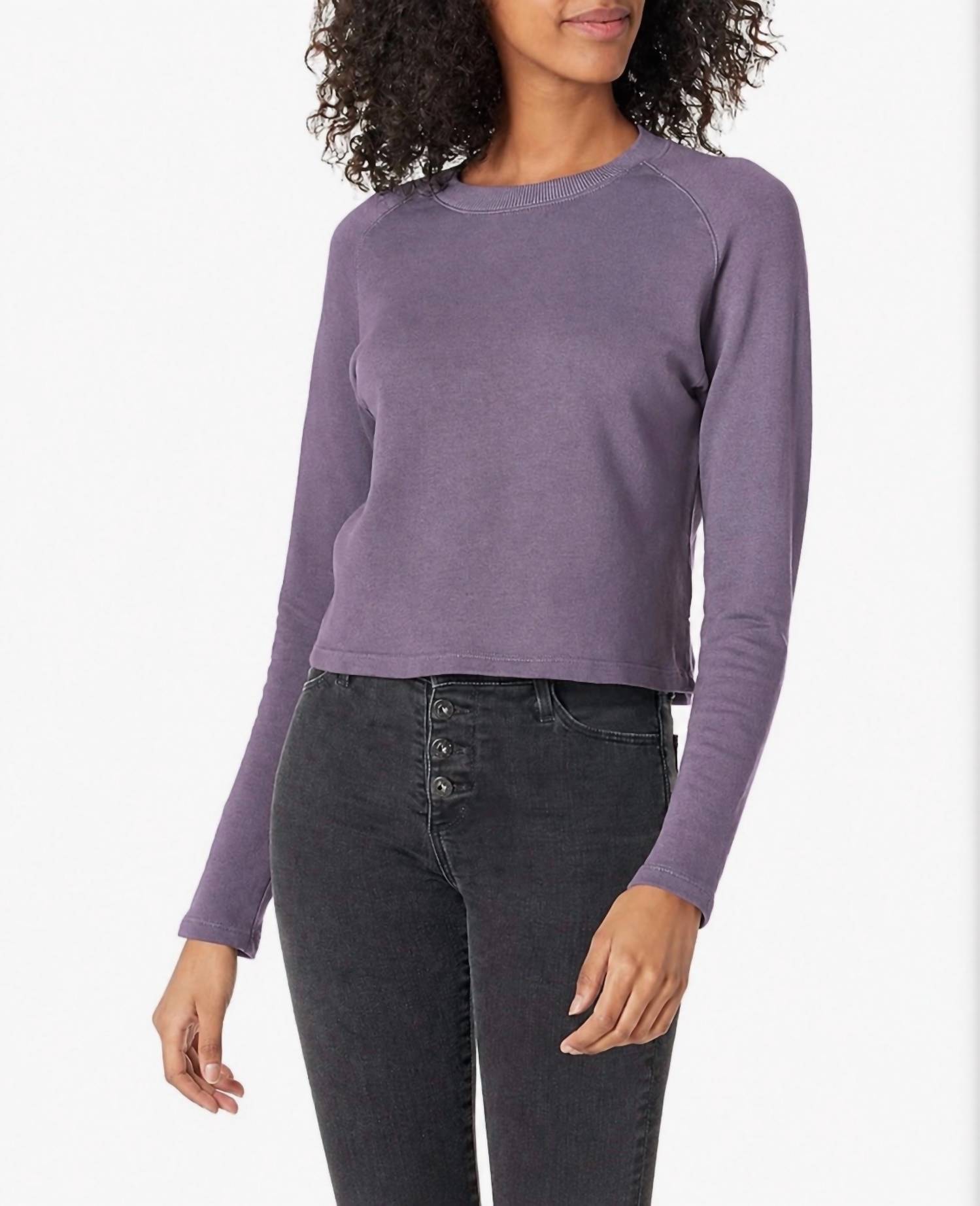 Monrow - SUPERSOFT CROPPED SWEATSHIRT