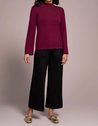 Tribal - Long Sleeve Funnel Neck Sweater
