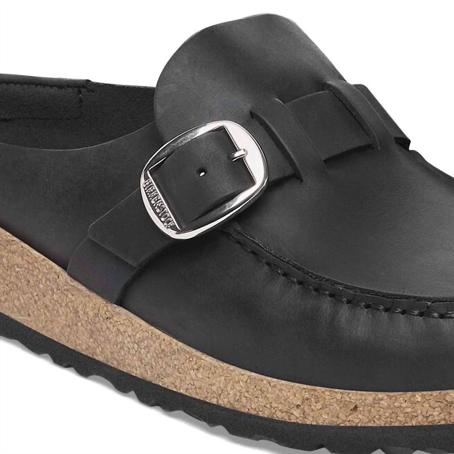 Birkenstock - Unisex Buckley Natural Leather Oiled Clogs