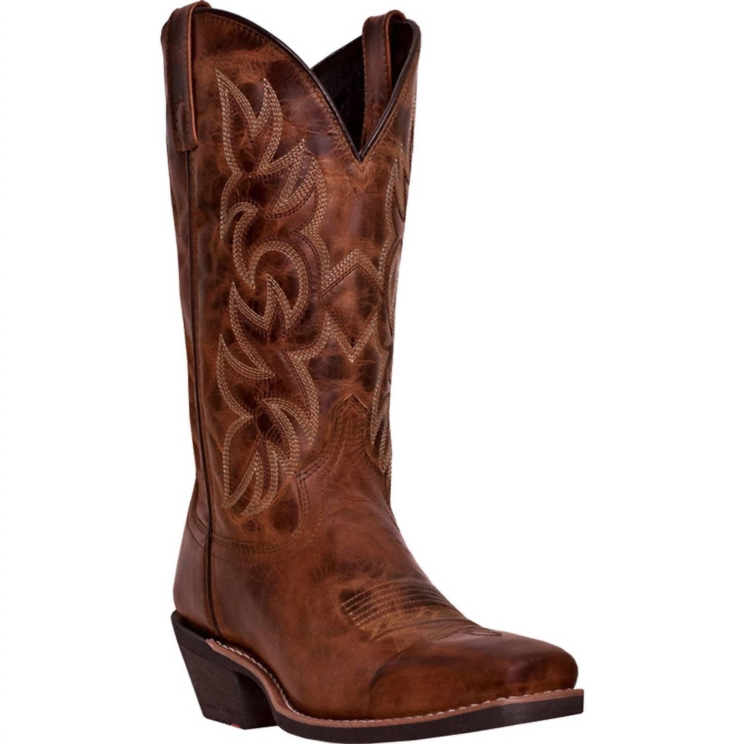 Laredo Men's Laredo Breakout Cowboy Narrow Square Toe Cowboy Boot in rust - men's boots