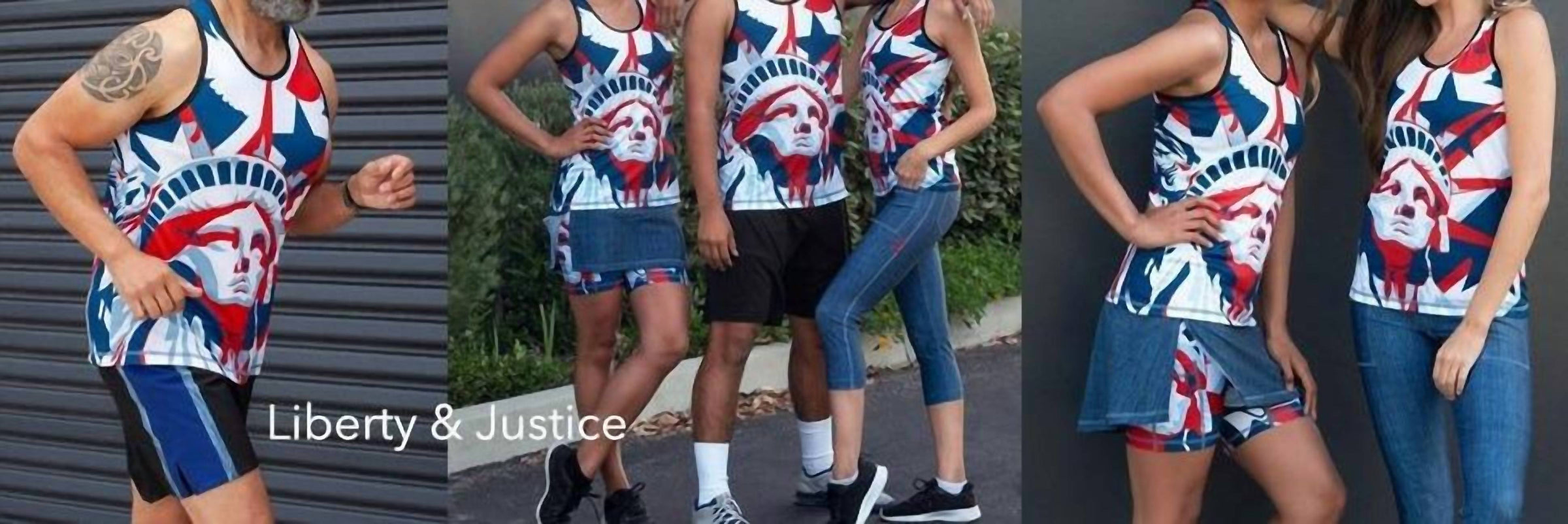 Inknburn - Men's Liberty & Justice Singlet