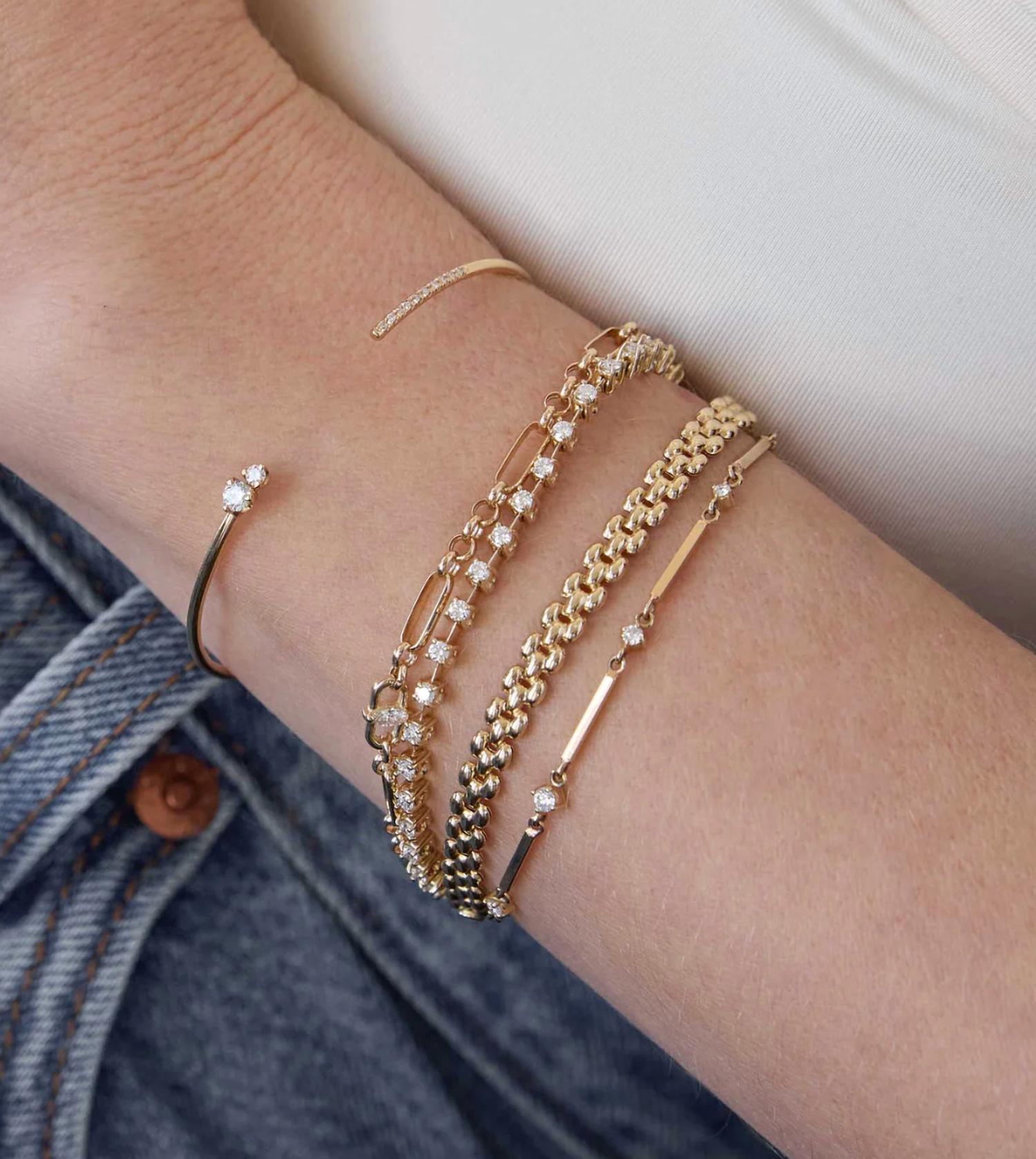 Zoë Chicco - Women's Square Bar Bracelet