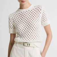 Vince - Honeycomb Boxy Tee