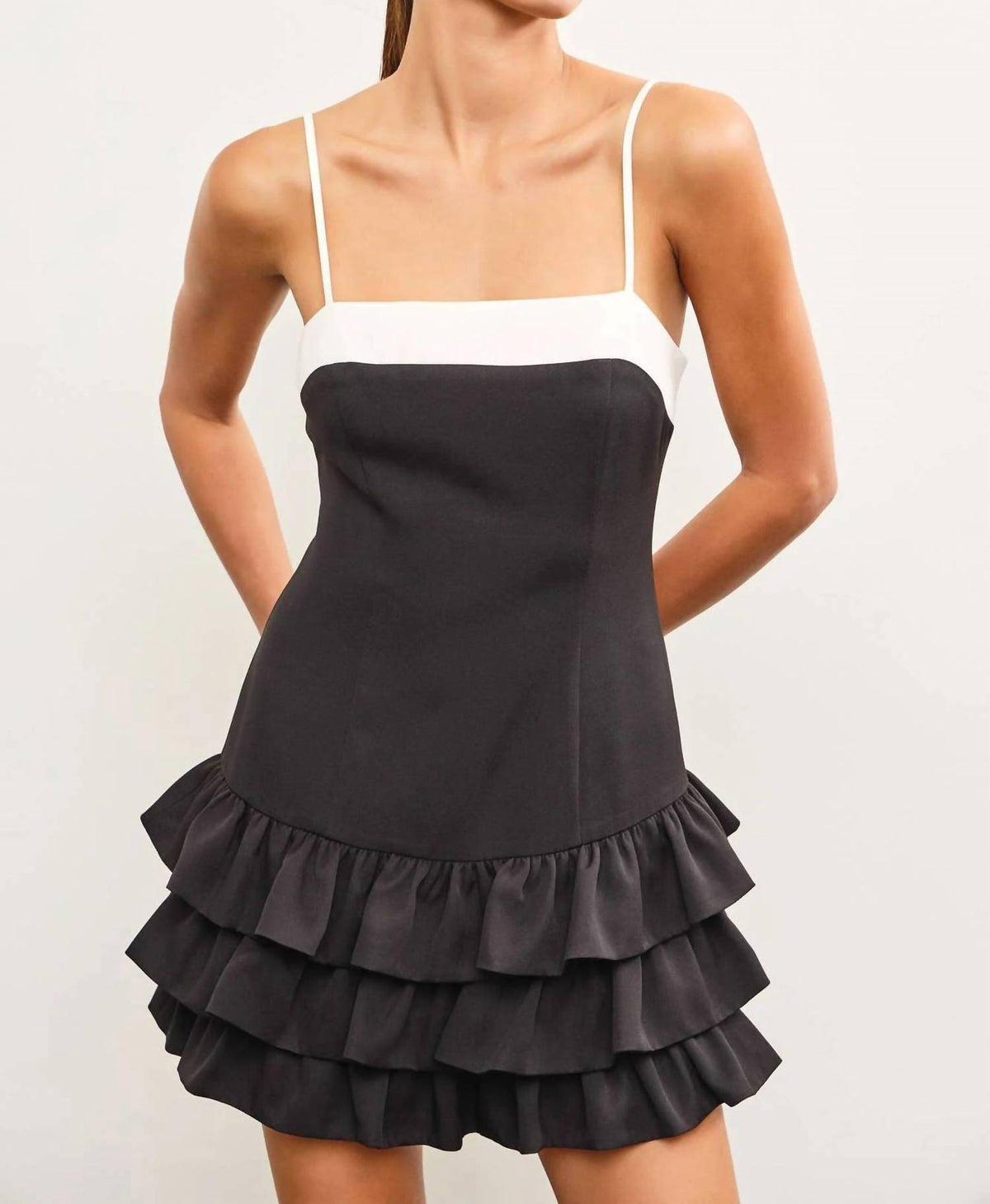 Mustard Seed - Layered Cami Ruffle Dress