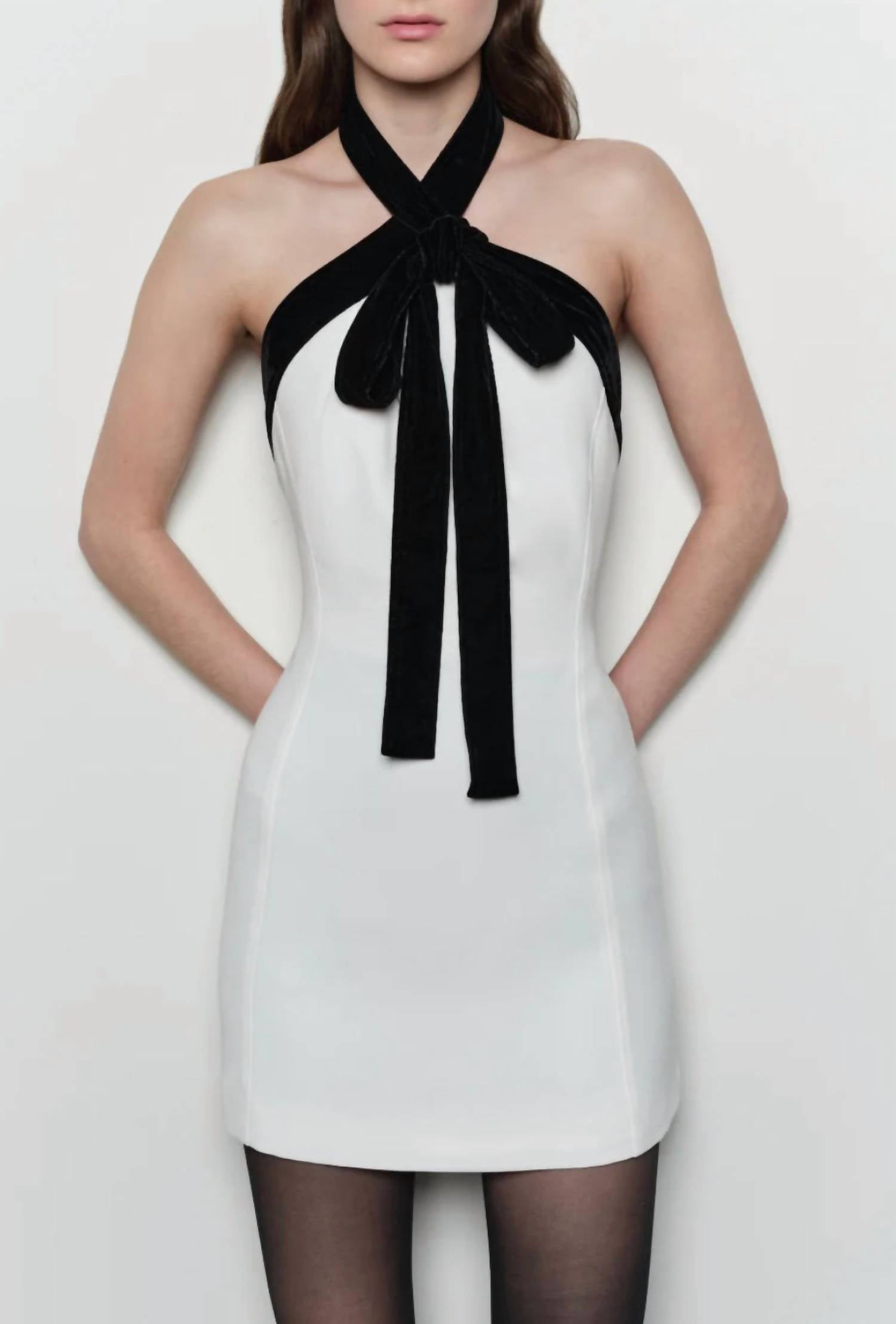 Simkhai - Velvet-trim Jolie Mini Dress