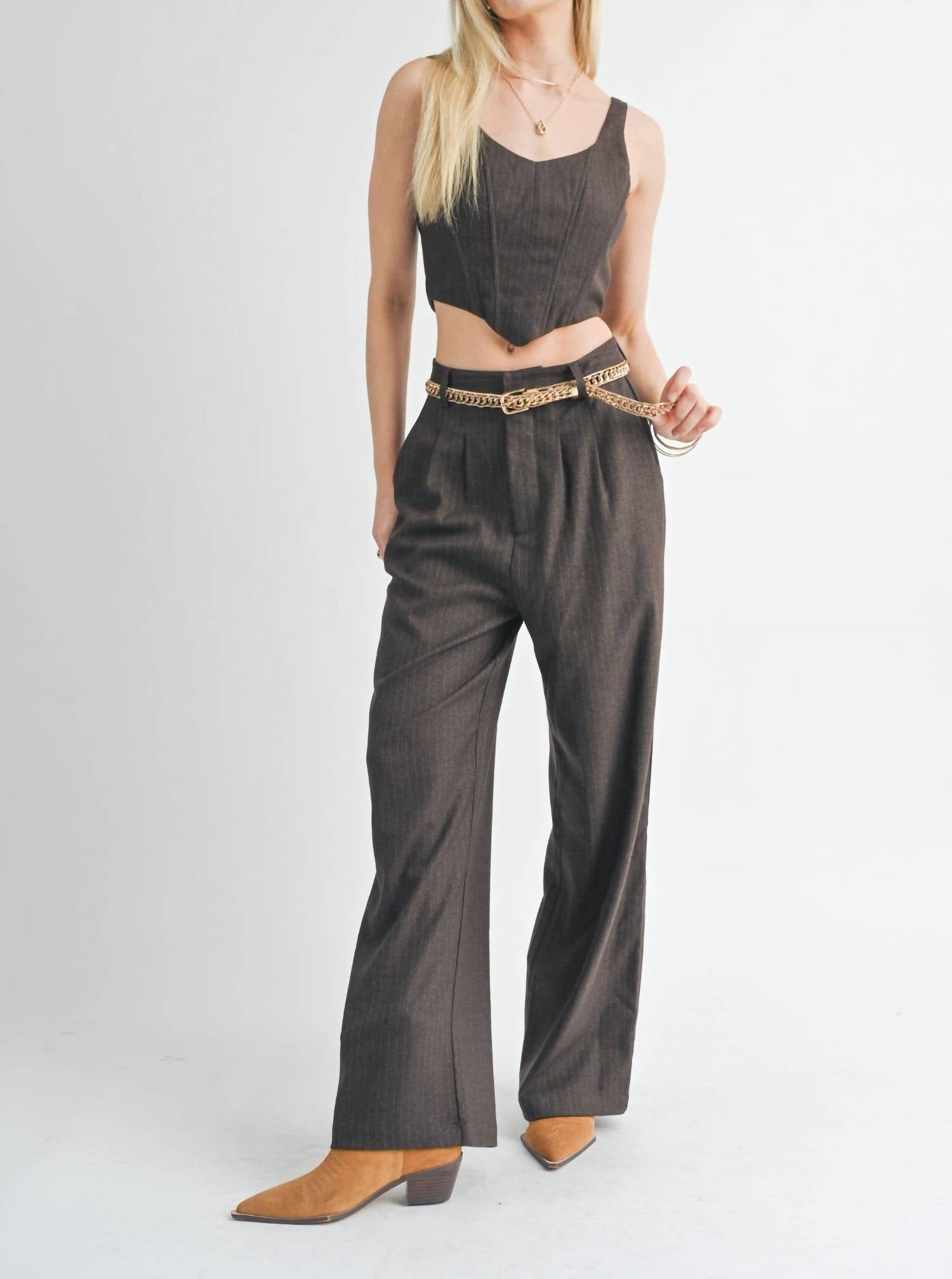 Sage The Label - Trust Me Pleated Trouser