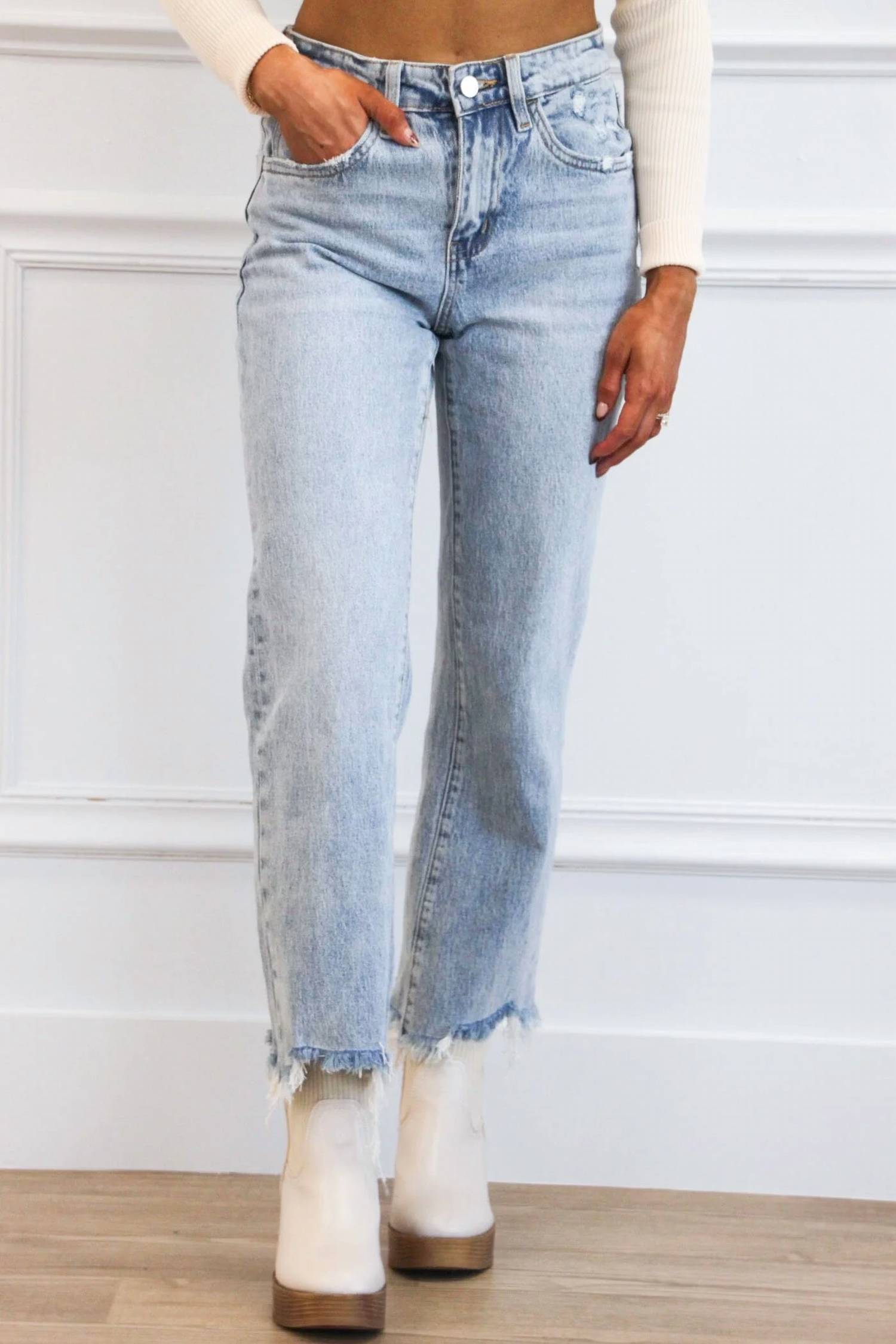 Vervet By Flying Monkey - Dylan High Rise Dad Jeans