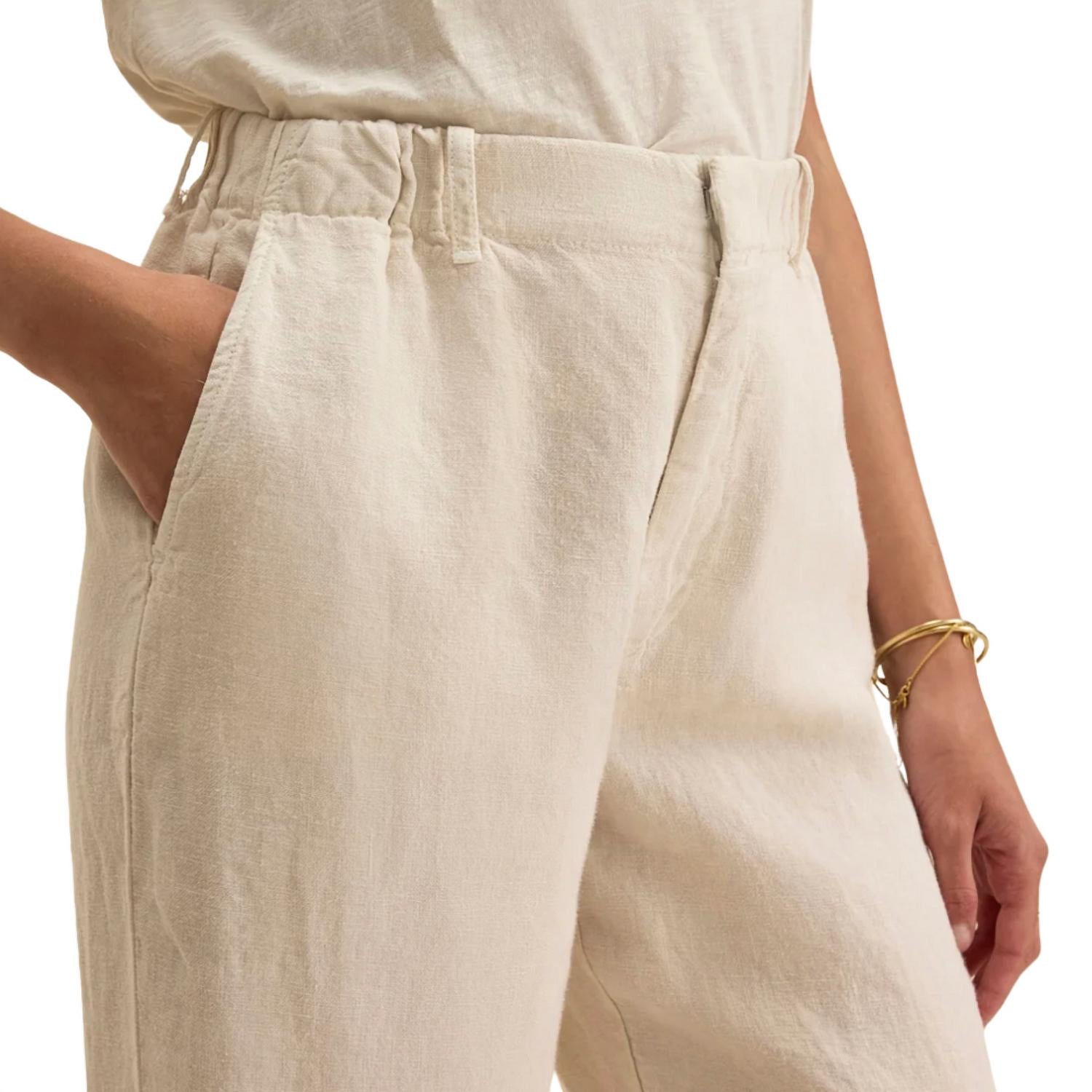 Velvet By Graham & Spencer - Women's Taylor Heavy Linen Pants