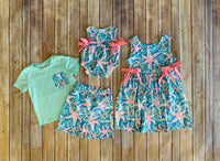 Melina & Me - Boy's Tiny Tropics Top And Shorts Set