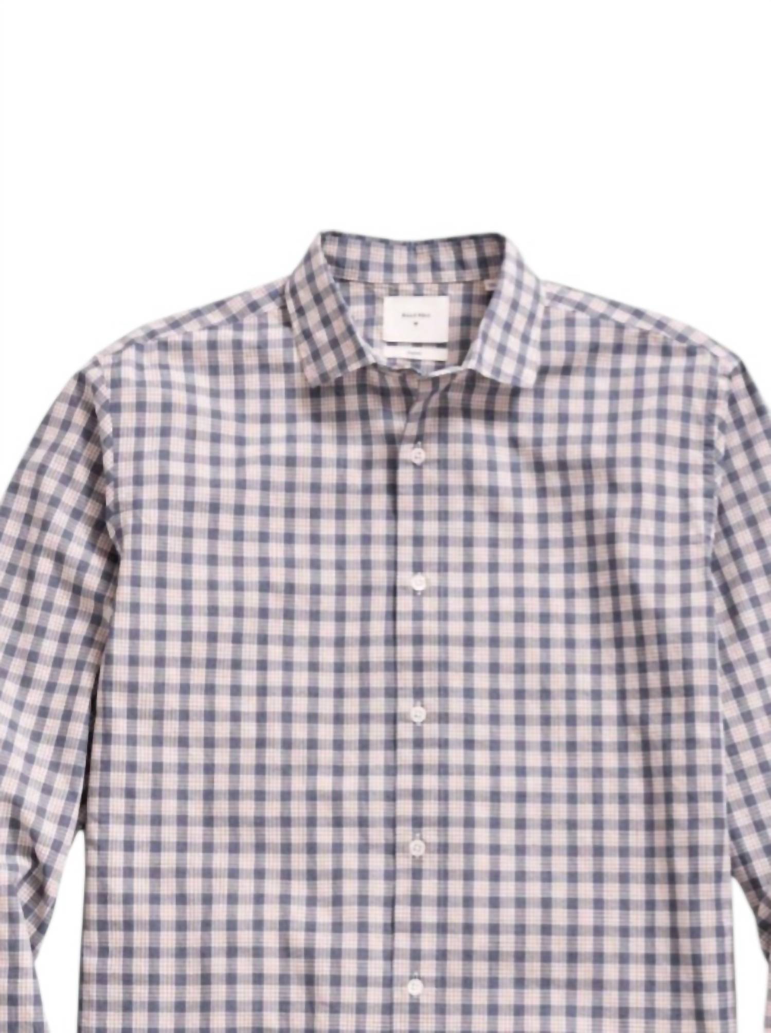Billy Reid - Men's Slub Grid Hutchenson Sport Shirt