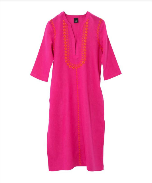 Echo - Women's Catalina Embroidered Caftan