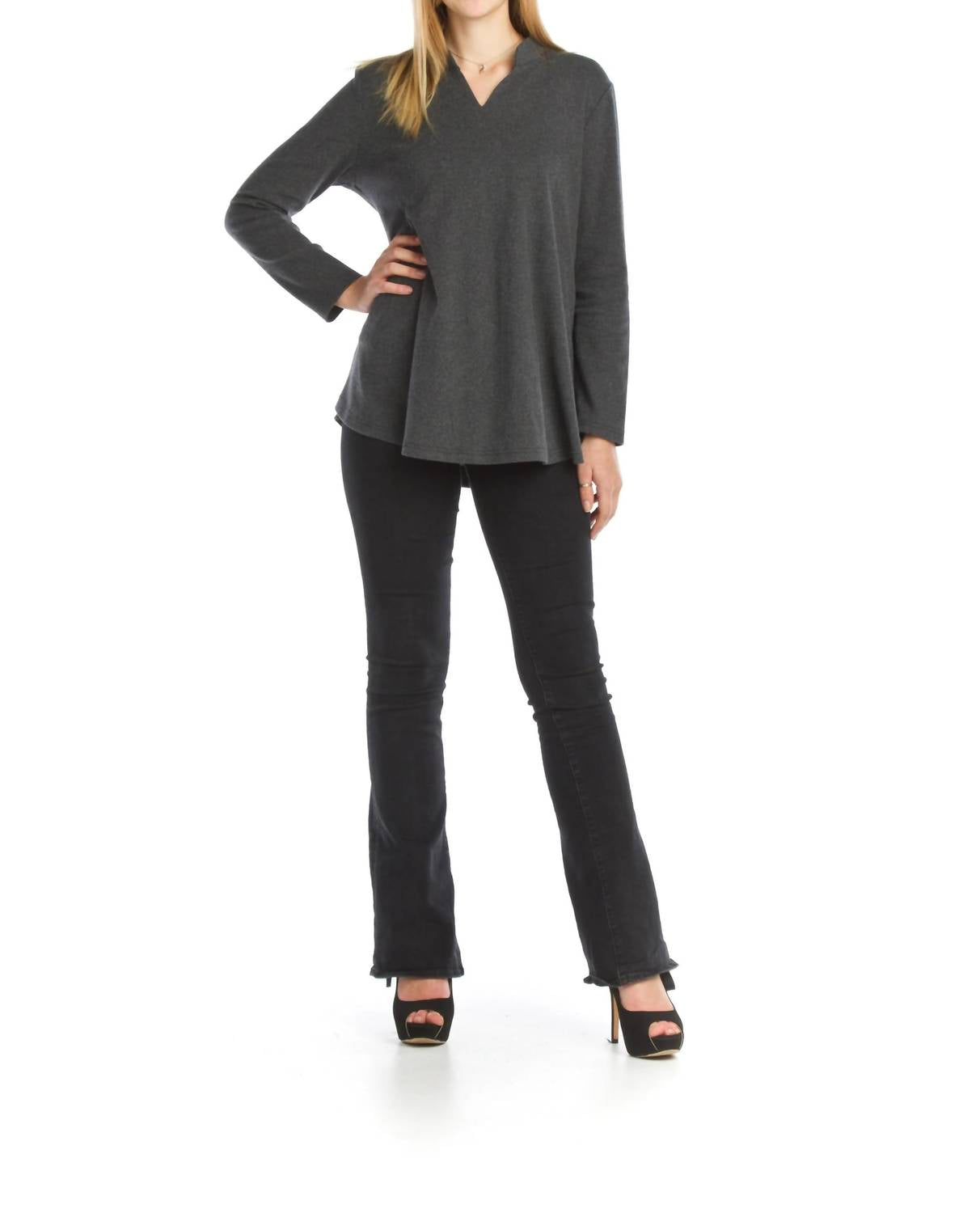 Papillon - Soft Stretch A-line Tunic