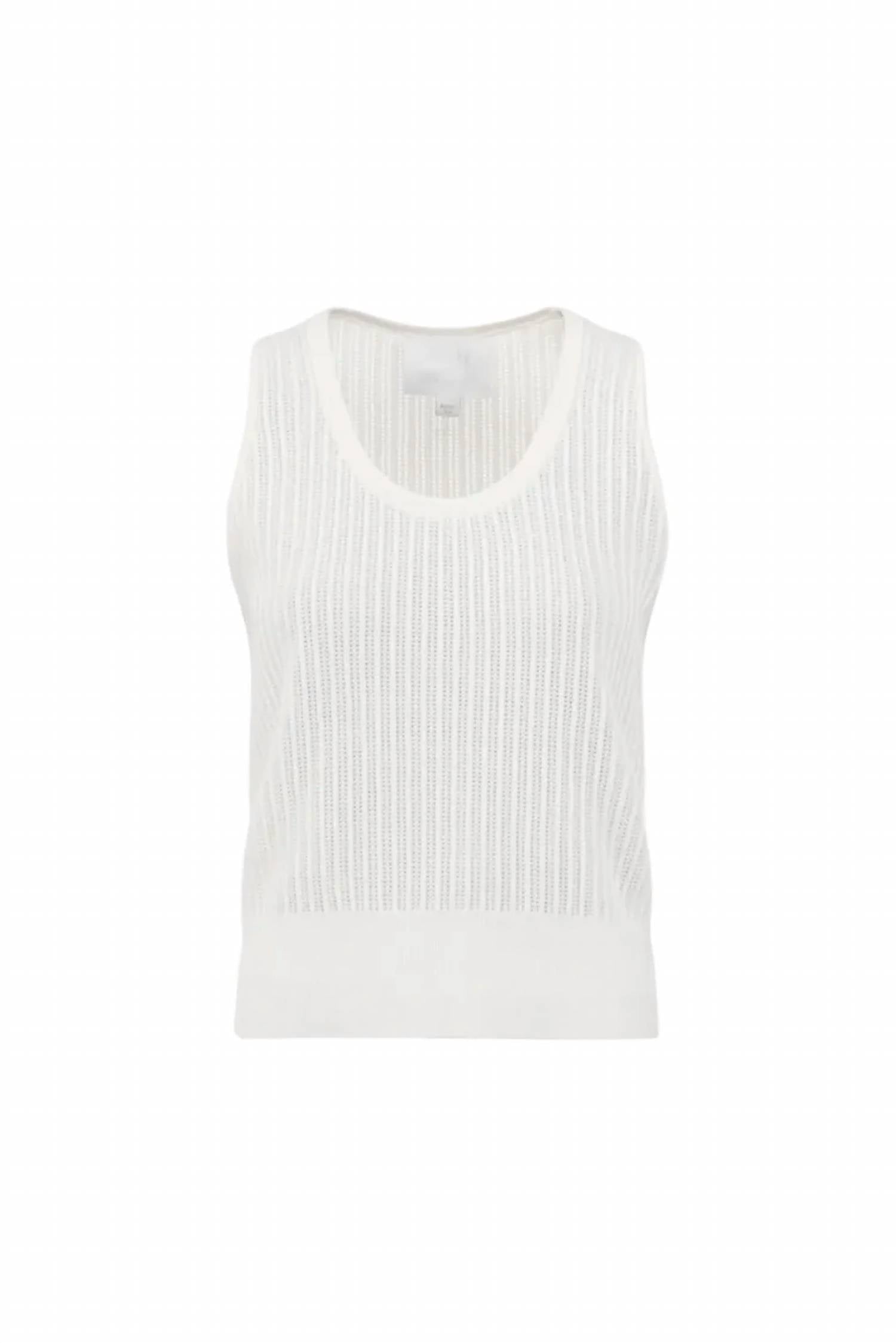 Molli - Ete Pointelle Knit Tank Top