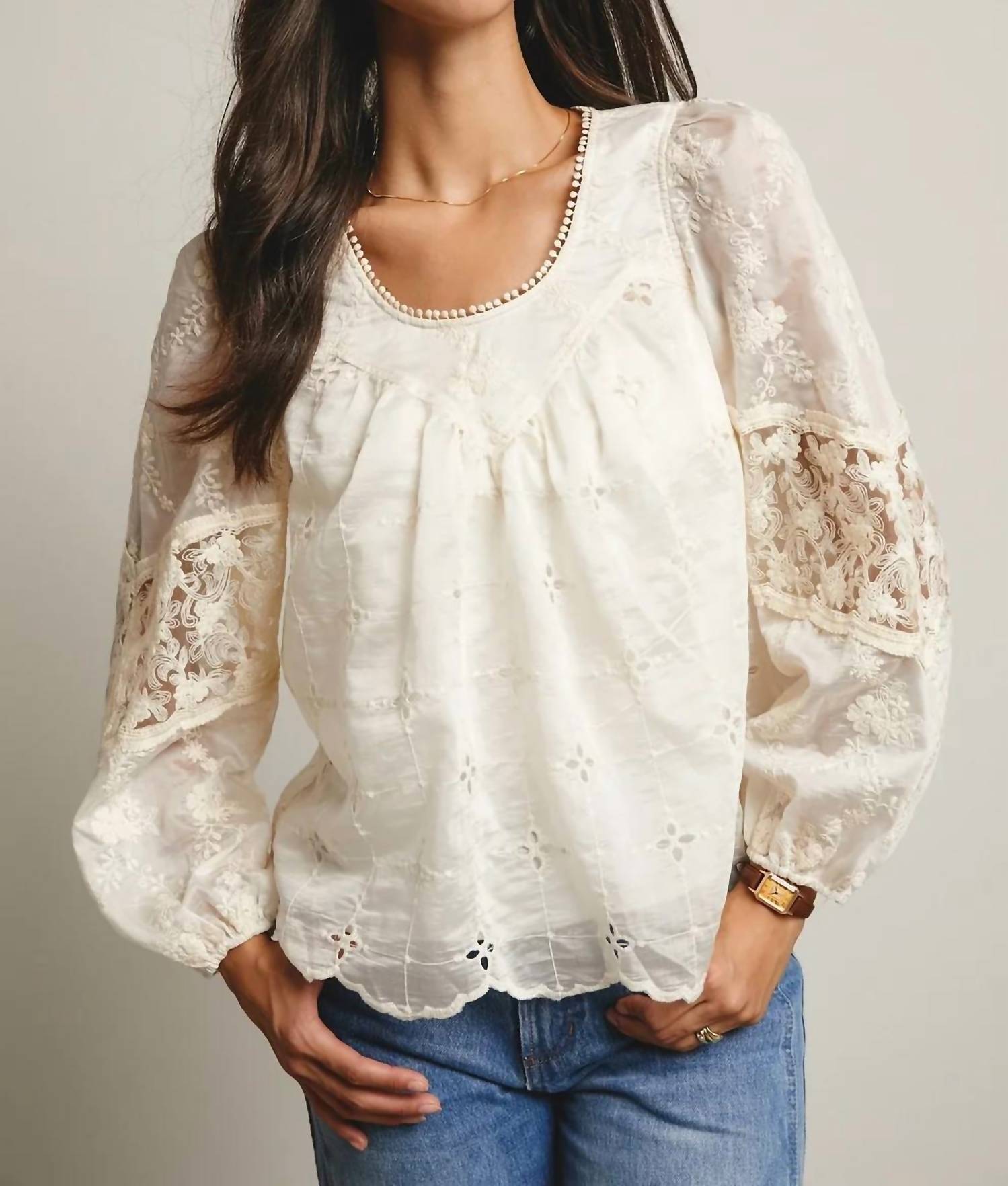 Forte - Musgraves Lace Top