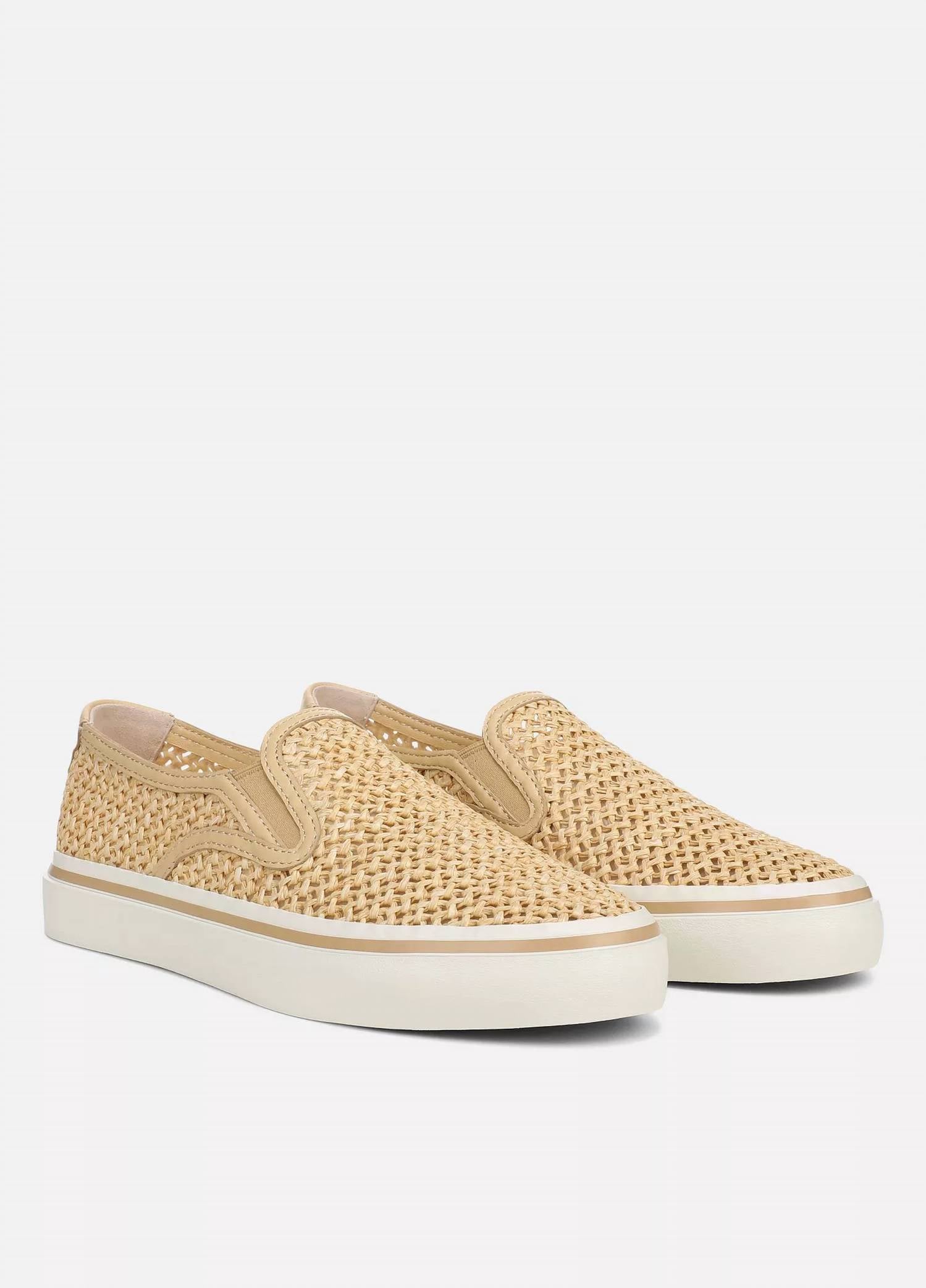 Vince - Women's Blair Raffia Slip On Sneaker