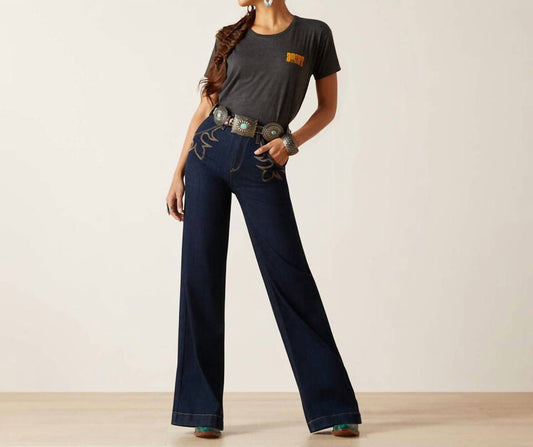 Ariat - Wide Leg Western Jean