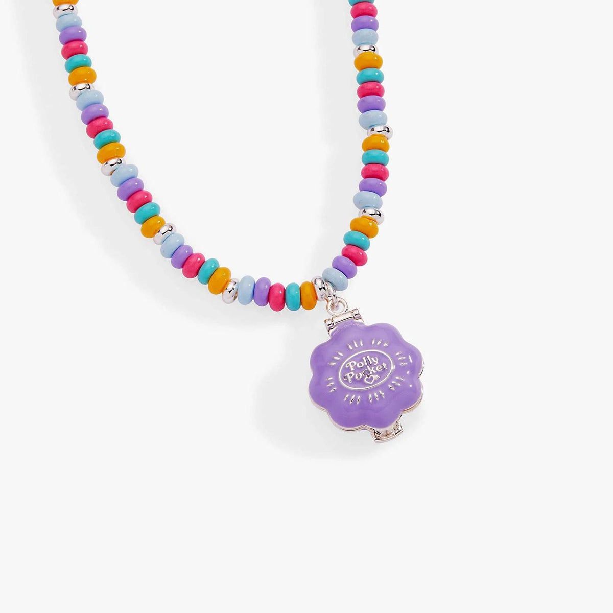 Alex & Ani - Women's Polly Pocket Limited Edition Pool Party Beaded Locket Necklace