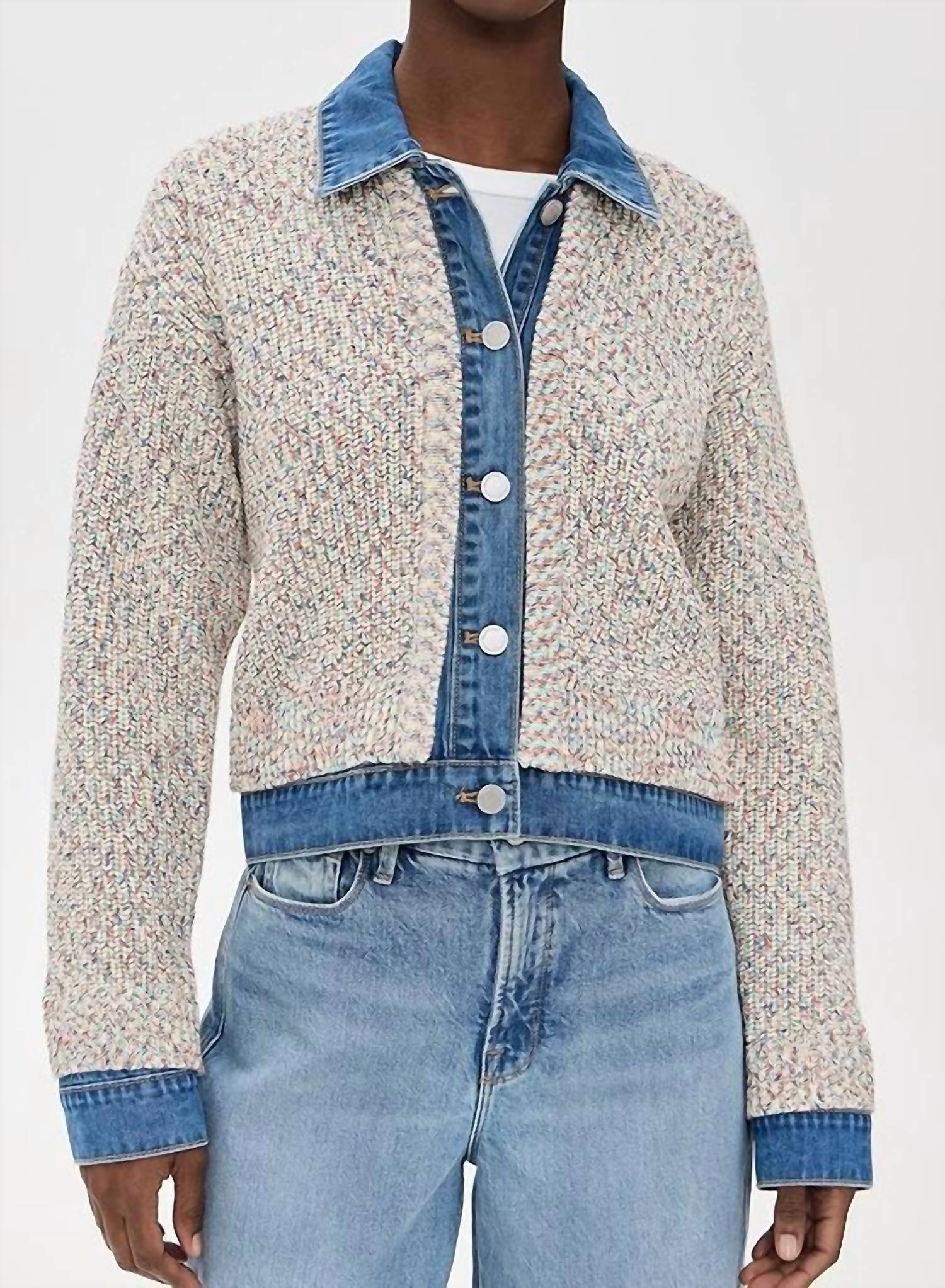 Blanknyc - Sweater Trucker Jacket