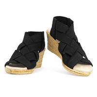 Charleston Shoe Co. - Women's Ravanel Lattice Woven Wedge