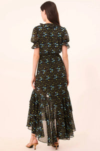 Misa Los Angeles - Jodie High-low Hem Midi Dress