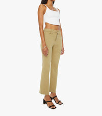 Mother Women's The Tripper Flood Fray Pant in cedar playdate - women's pants