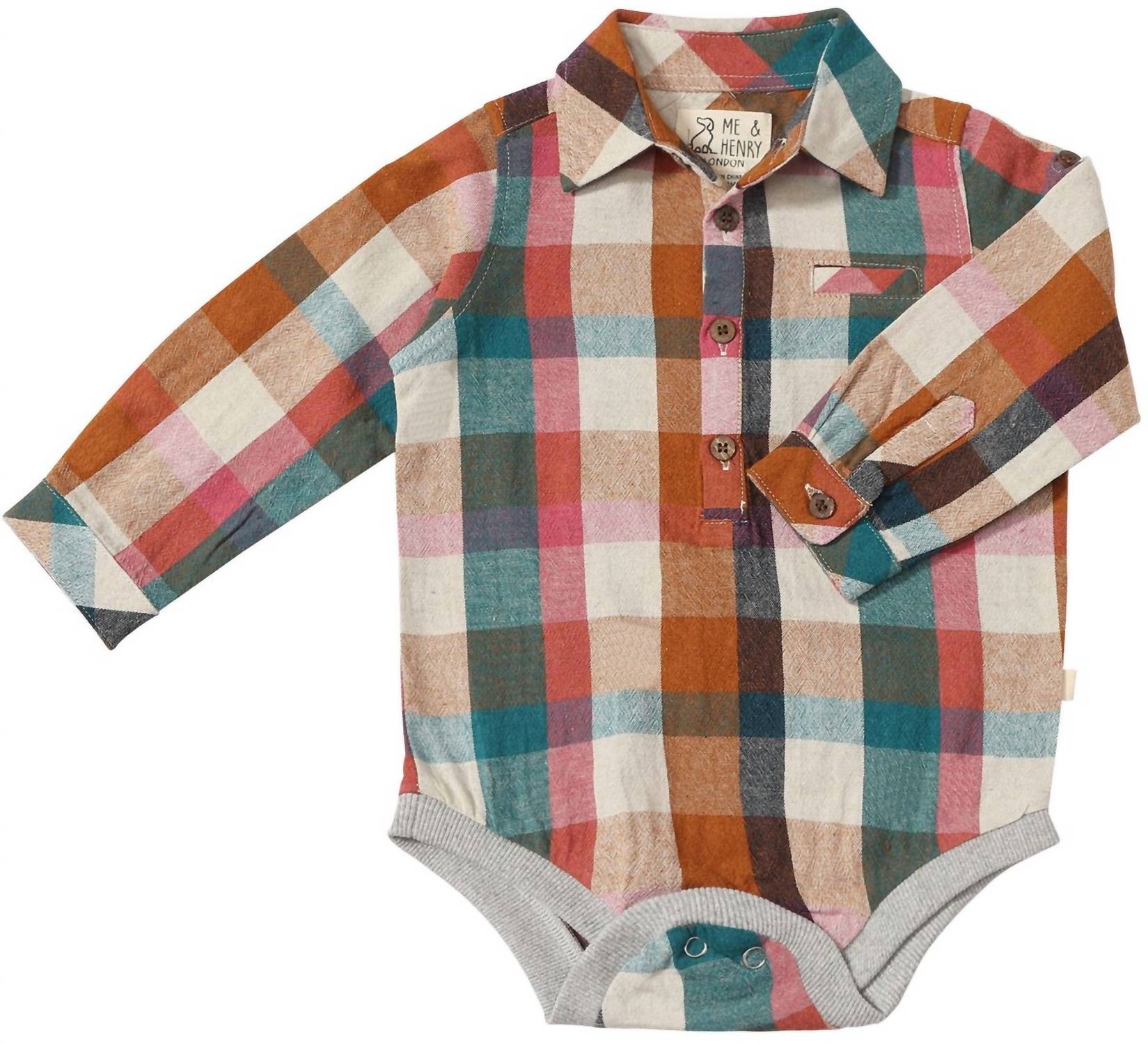 Me & Henry - Boy's Jasper Onesie