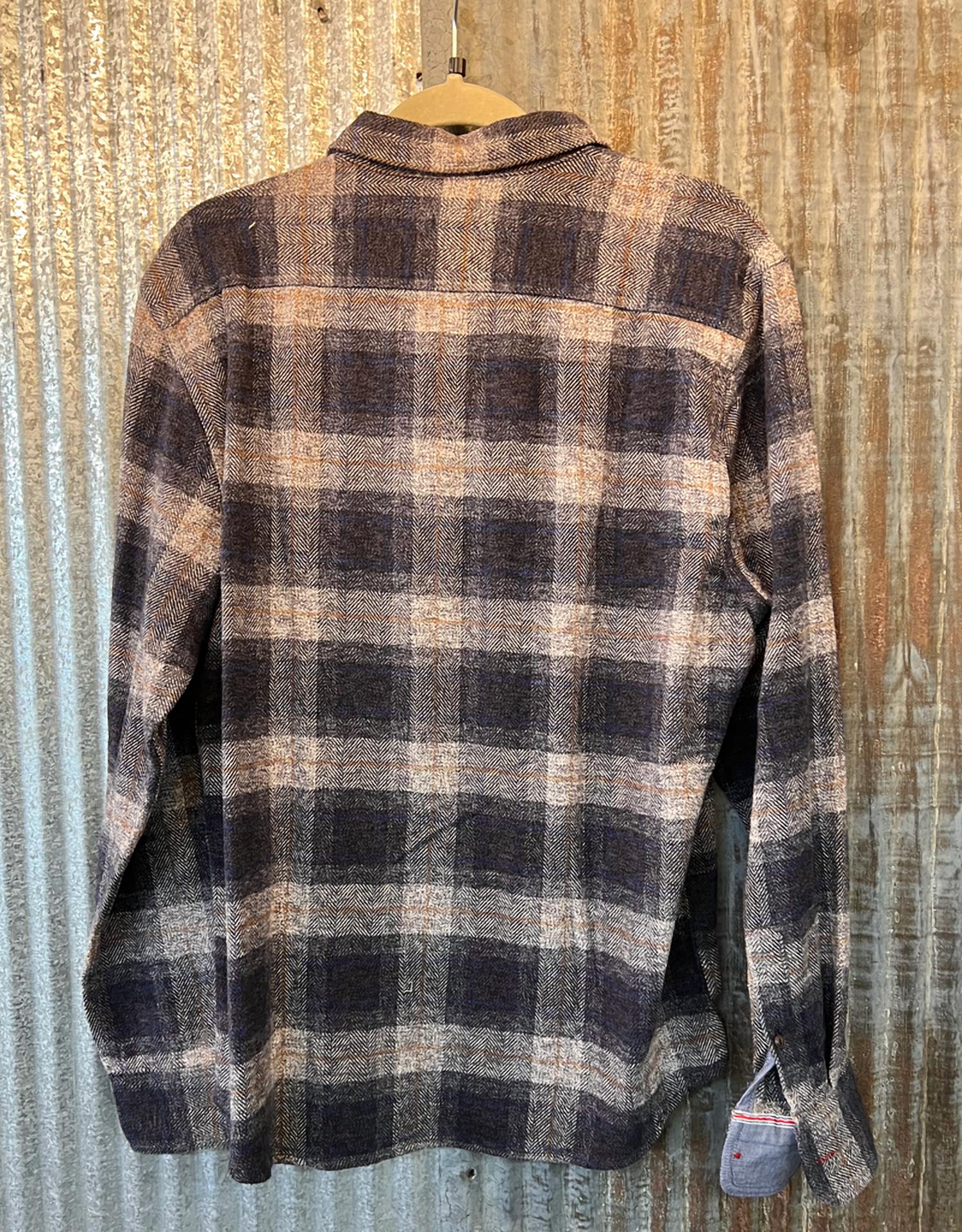 Flags & Anthem - Linden Herringbone Flannel Shirt