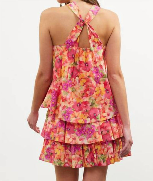 Skies Are Blue - Tessa Tiered Ruffle Skirt