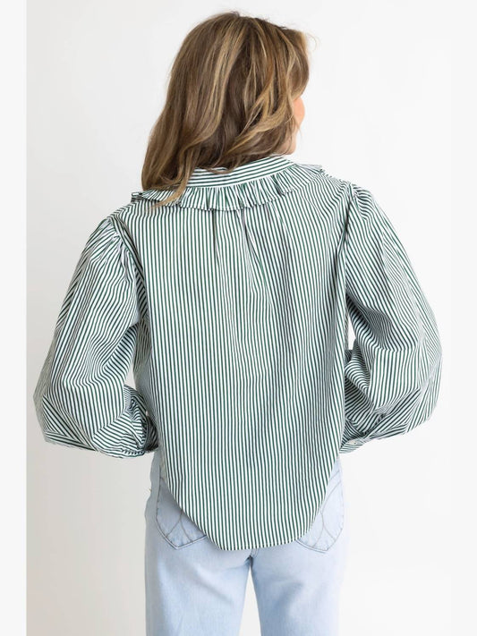 Karlie - Prim And Proper Ruffle Shirt