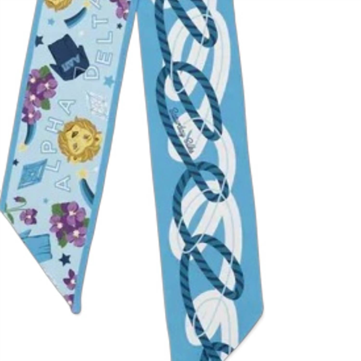 Saturday Silks - Women's Alpha Delta Pi Twilly Scarf