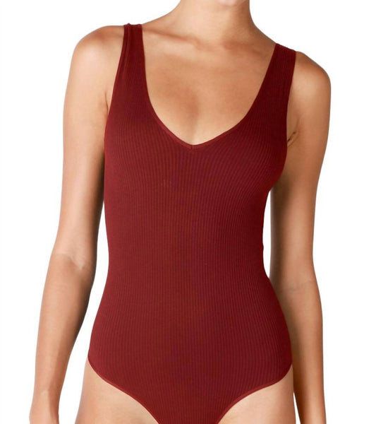 Nikibiki - V Neck Tank Bodysuit