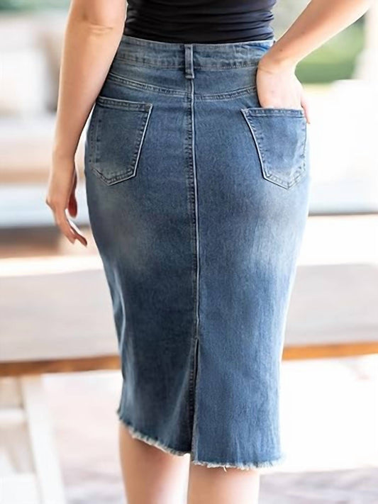 Wash Lab - Reveal Denim Mini Skirt