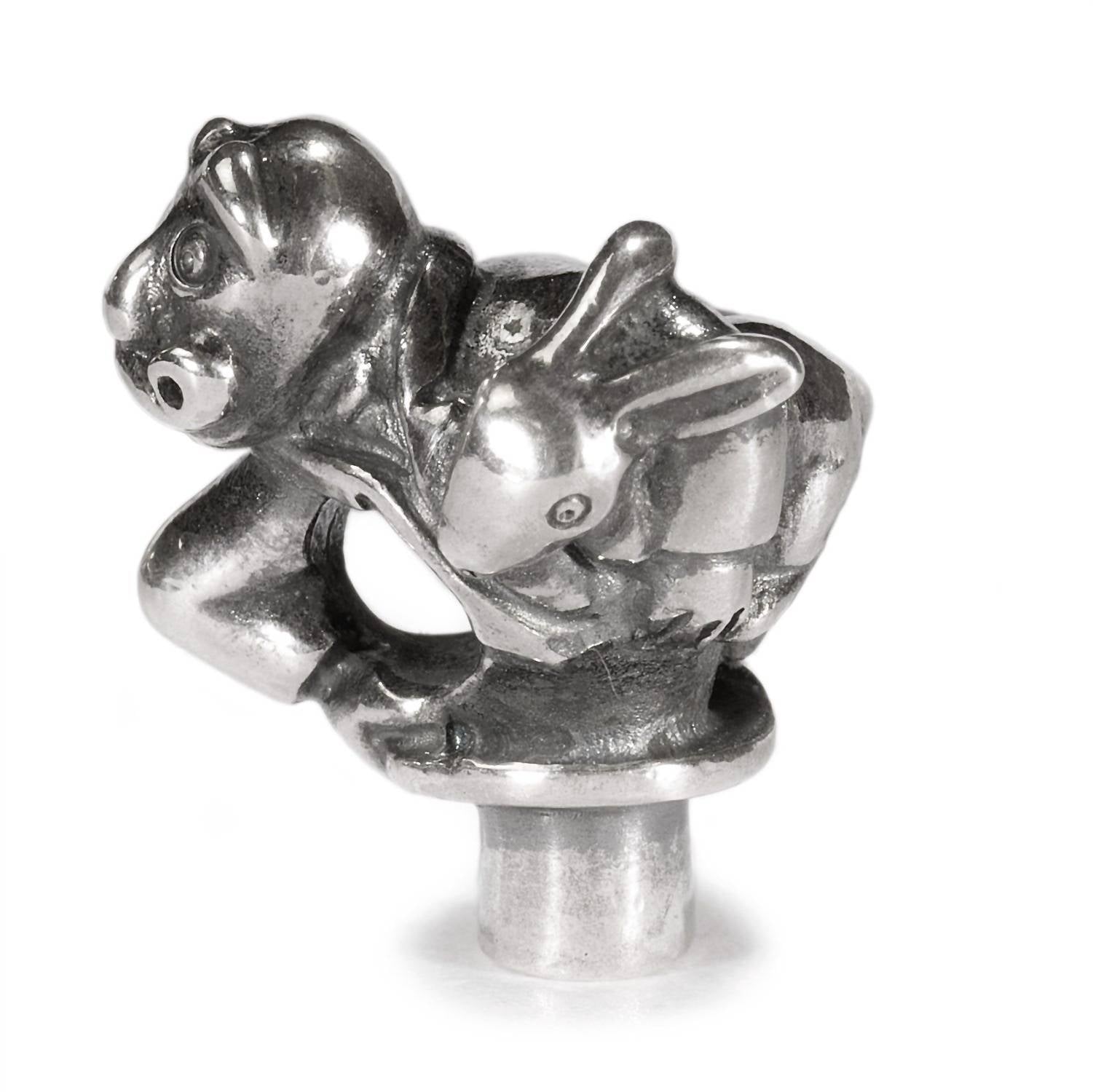 Trollbeads Women's Magician Bead Charm in silver - women's accessory - alternate view